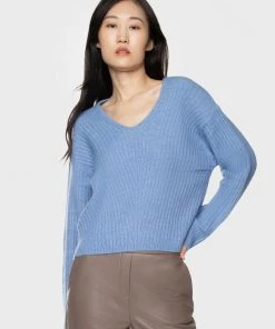 Black Tape_ Black Tape Ribbed Cashmere Sweater