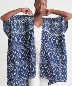 Black Tape_ Black Tape Twin Printed Kimono