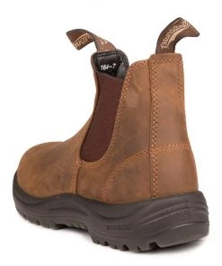 Blundstone 164 - Work & Safety Boot - Crazy Horse Brown Footwear