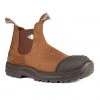 Footwear Blundstone 169 - Work & Safety Rubber Toe Cap Boot - Crazy Horse Brown