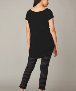 Pistache Crepe Back Tee