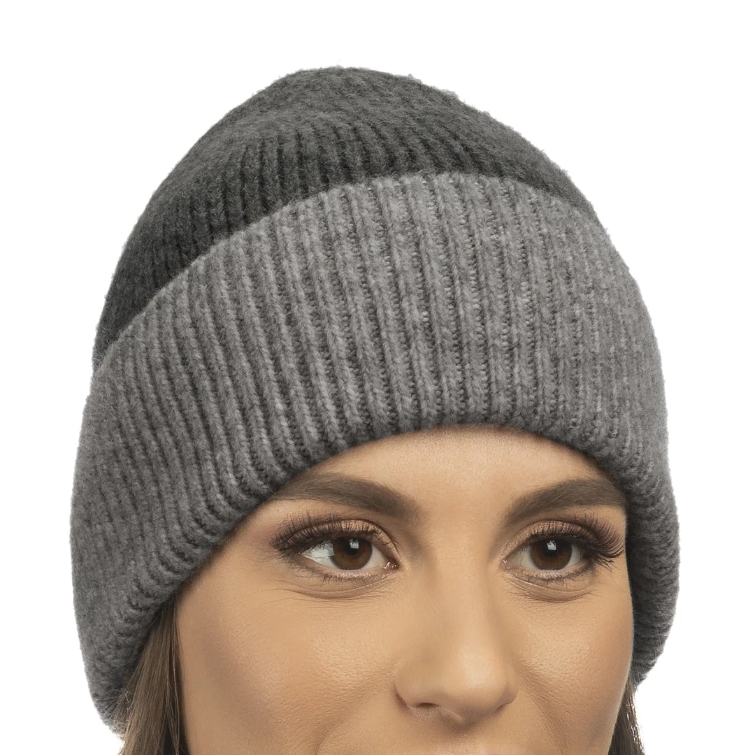 Lemon Soft Wool Reversible Cuffed Beanie 4 Lemon Soft Wool Reversible Cuffed Beanie