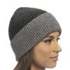 Lemon Soft Wool Reversible Cuffed Beanie