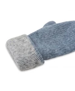 Lemon Soft Wool Reversible Mittens Accessories