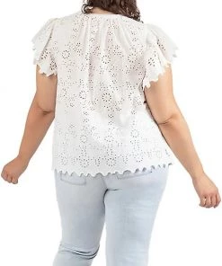 Dex Plus Flutter Sleeve Shirt