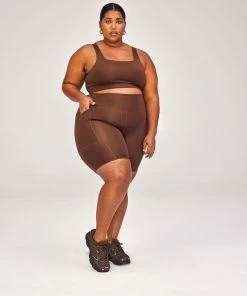 Women Girlfriend High Rise Pocket Bike Short 23 Women Girlfriend High Rise Pocket Bike Short