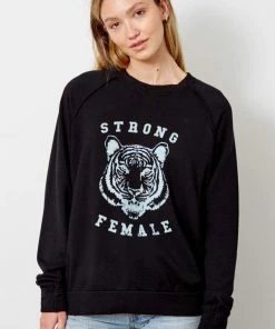 Good HYOUman Women's Vita - Strong Female Sweater