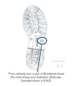 Blundstone 057 - Dress Rigger - Rustic Brown Footwear