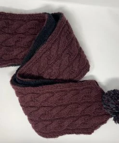 Laundromat Adele Scarf - Burgundy