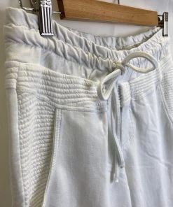 Pistache Women's Fitted Jogger Pant Rib Detailing * Last Chance