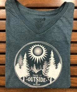 Women Take It Outside Ladies TIO Refresh V-neck