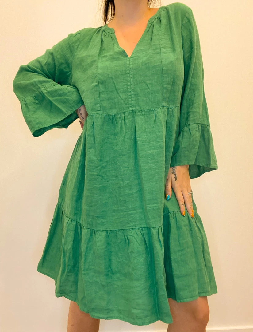 Velvet Aurora Lined Tiered Dress Women 3 Velvet Aurora Lined Tiered Dress Women