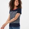 Joules Carley Stripe Short Sleeve Women
