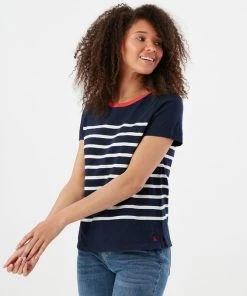 Joules Carley Stripe Short Sleeve Women