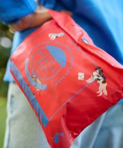 Women's Outerwear Joules Golightly Printed Dogs Waterproof Packable Jacket