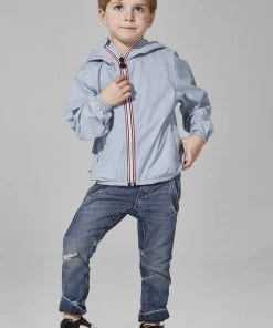 08 Lifestyle Sam - Kid's Full Zip Packable Rain Jacket * Last Chance Youth