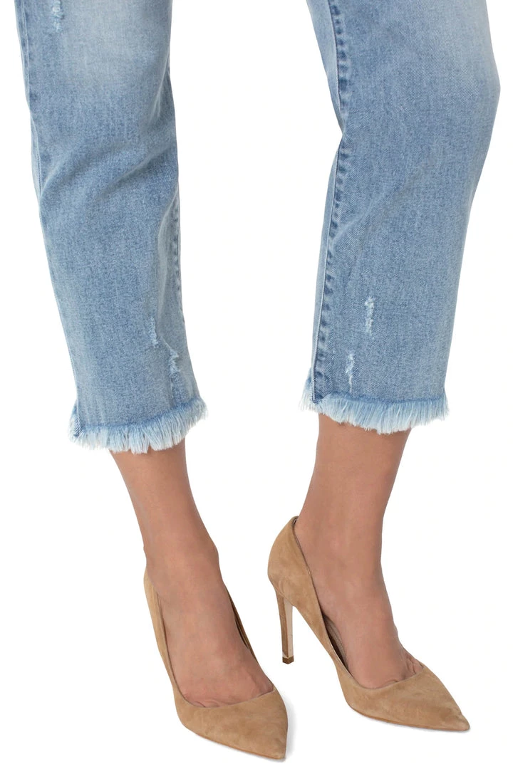 Women Liverpool Kennedy Crop Straight With Fray Hem - Lexington 5 Women Liverpool Kennedy Crop Straight With Fray Hem - Lexington