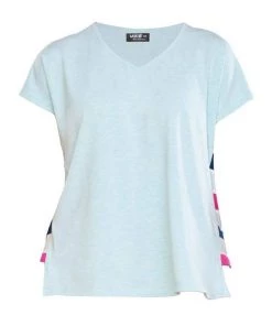 MIIK Kylie Striped Side Band Top