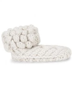 Lemon Whimsy Knit Bootie