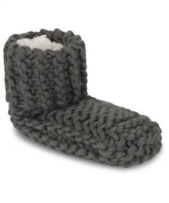 Lemon Cabin Cuffed Cute Bootie