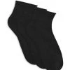 Lemon Cotton Cloud Rolltop Quarter Crew Sock - 3PK