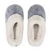 Lemon Tipped Fur Scuff Slipper