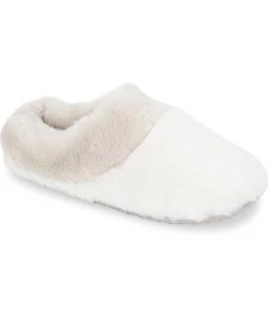 Lemon Lux Faux Fur Scuff Slipper Footwear