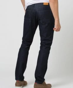 DU/ER Men's Performance Denim Relaxed Tapered Pant - Rinse
