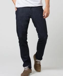 DU/ER Men's Performance Denim Relaxed Tapered Pant - Rinse