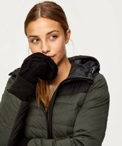 Lole Women's Chunky Knitwear Mittens