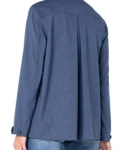 Liverpool Flyaway Shirt Jacket 29" Women's Outerwear