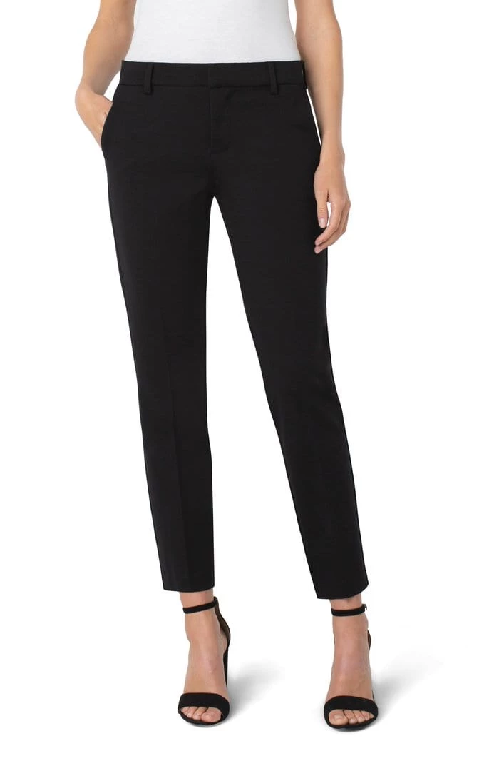 Liverpool Kelsey Knit Trouser - Black Women 3 Liverpool Kelsey Knit Trouser - Black Women