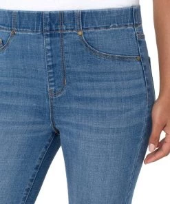 Liverpool Chloe Cropped Roll Cuff Vintage Premium - Brinkley Women