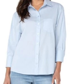 Liverpool Livepool Oversized Classic Button Down Shirt 28.25