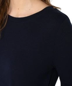 Liverpool 3/4 Sleeve Knit Tee