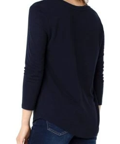 Liverpool 3/4 Sleeve Knit Tee 13 Liverpool 3/4 Sleeve Knit Tee