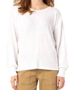 Liverpool Easy Dolman Sleeve Light Sweater Women