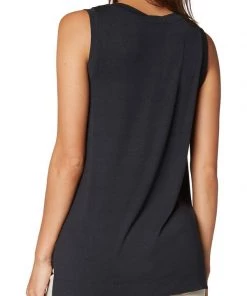 Liverpool Sleeveless V-Neck Knit Tee Women