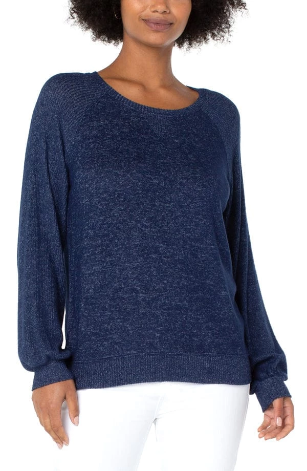 Liverpool Crew Neck Raglan Pullover Sweatshirt 3 Liverpool Crew Neck Raglan Pullover Sweatshirt