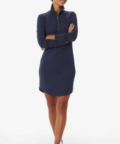 Lole Women's Villeray Turtleneck Long Sleeve Dress 17 Lole Women's Villeray Turtleneck Long Sleeve Dress