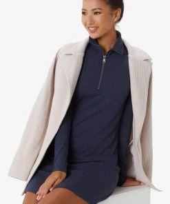 Lole Women's Villeray Turtleneck Long Sleeve Dress 19 Lole Women's Villeray Turtleneck Long Sleeve Dress