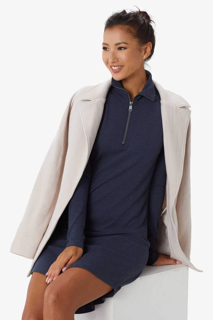 Lole Women's Villeray Turtleneck Long Sleeve Dress 8 Lole Women's Villeray Turtleneck Long Sleeve Dress