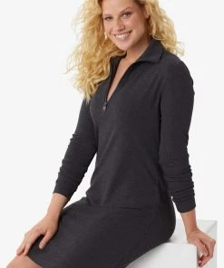 Lole Women's Villeray Turtleneck Long Sleeve Dress 25 Lole Women's Villeray Turtleneck Long Sleeve Dress