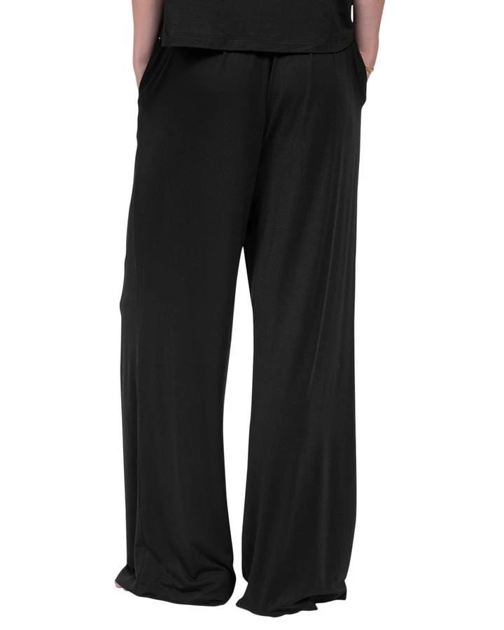 Latte Love Rayon Pant - Black 4 Latte Love Rayon Pant - Black