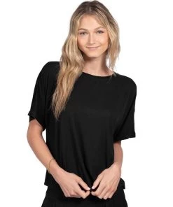 Latte Love Women's Modern Rayon Spandex Top