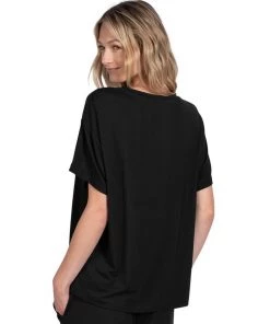Latte Love Women's Oversize Short Sleeve Crew