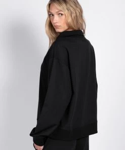 Latte Love Women's Ponte Mock Neck