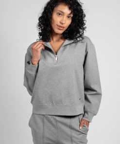 Latte Love Women's Ponte Mock Neck 13 Latte Love Women's Ponte Mock Neck