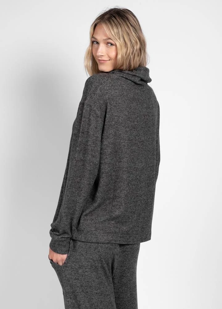 Latte Love Cloud Funnel Neck Top 5 Latte Love Cloud Funnel Neck Top