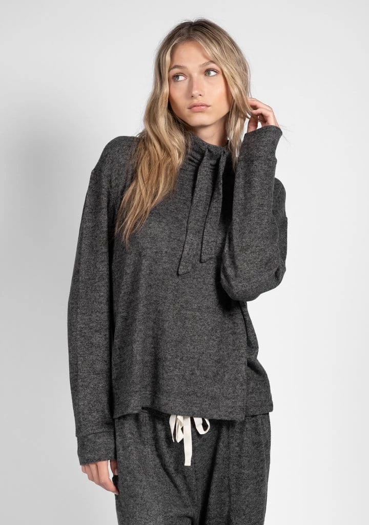 Latte Love Cloud Funnel Neck Top 3 Latte Love Cloud Funnel Neck Top